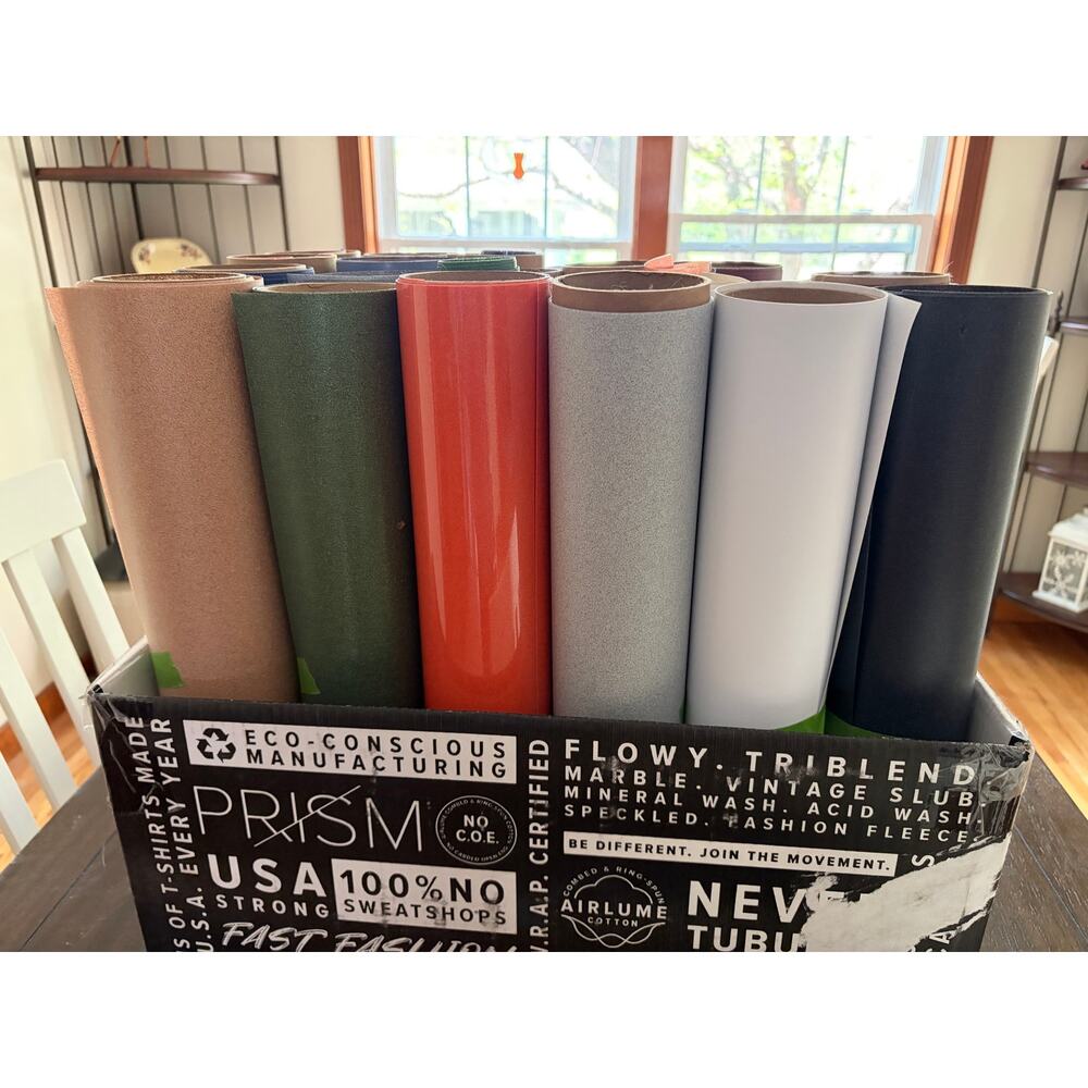 Huge Wholesale Lot of Glitter Heat Transfer Vinyl 45+ Yards